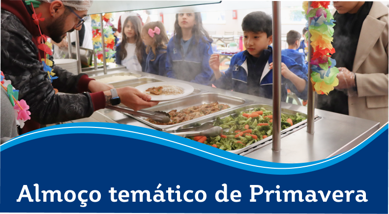 Almoço temático de Primavera