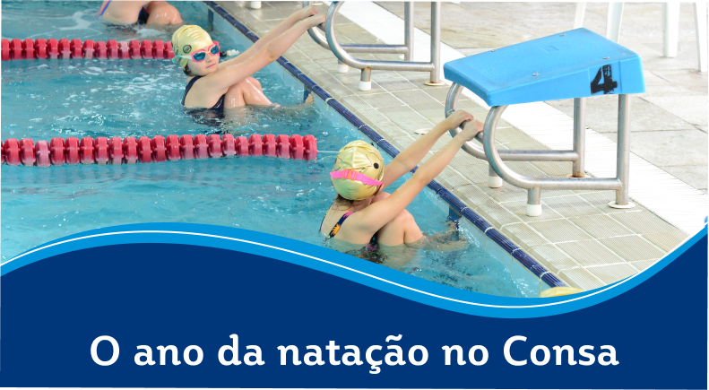 O ano da natação no Consa