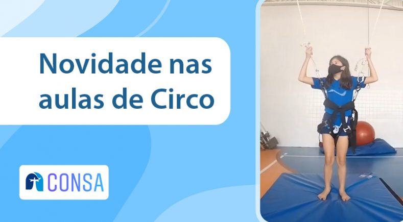 Novidade nas aulas de Circo