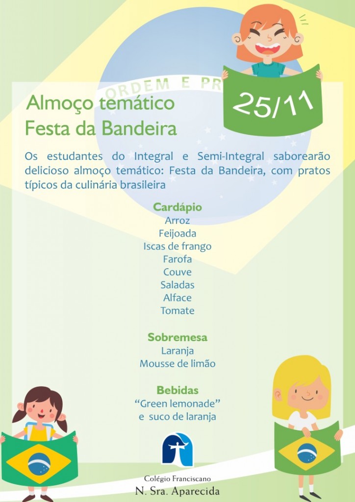 Festa da Bandeira - Almoço Temático