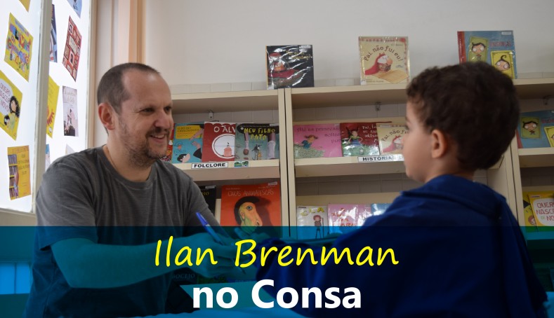 Visita do autor Ilan Brenman